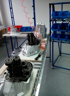 Assembly Line of Gearbox